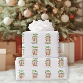 Papel De Regalo Navidad Realtor | El hogar está donde está el cora