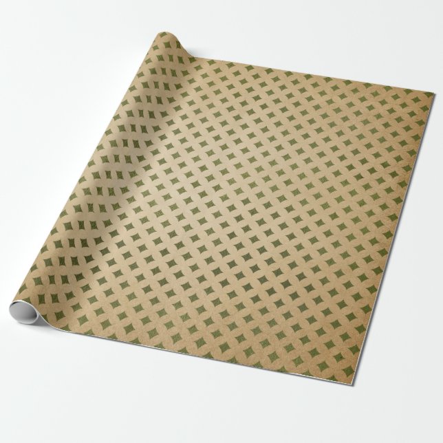 Papel De Regalo Navidad Retro Vintage (Desenrollado)