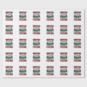 Papel De Regalo Navidad Roba Es Un Sentimiento Reno Trineo Desi
