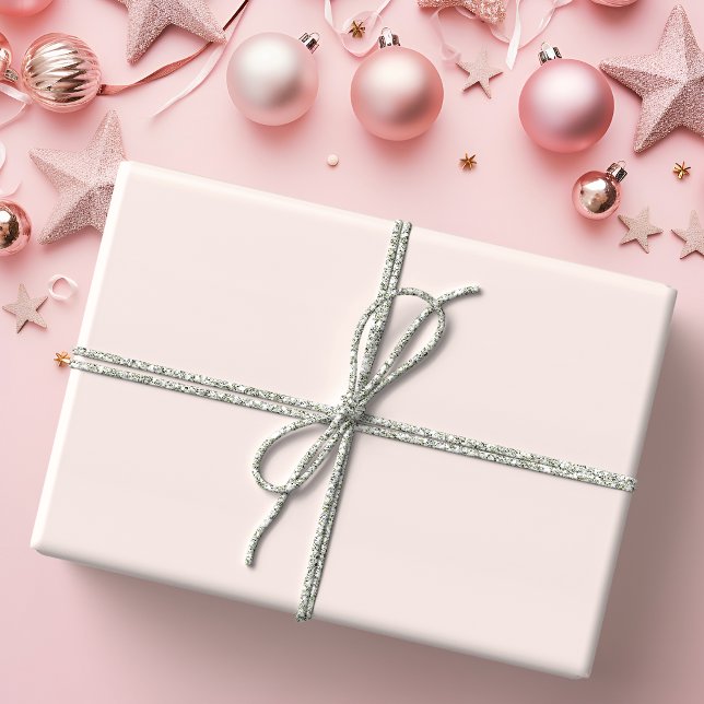 Papel De Regalo Navidad Rosa Color Sólido (Subido por el creador)
