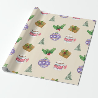 Papel De Regalo Navidad Vintage