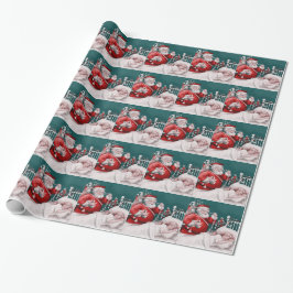 Papel De Regalo navidad vintage