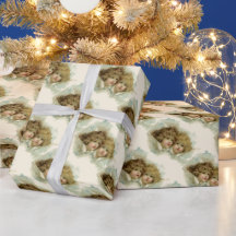 Navidad Vintage, Ángeles Victorianos en las Nubes