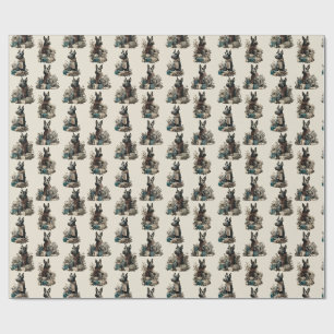 Papel De Regalo Navidad Vintage Scotties