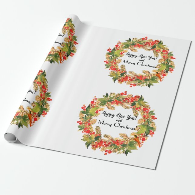 Papel De Regalo Navidades (Desenrollado)