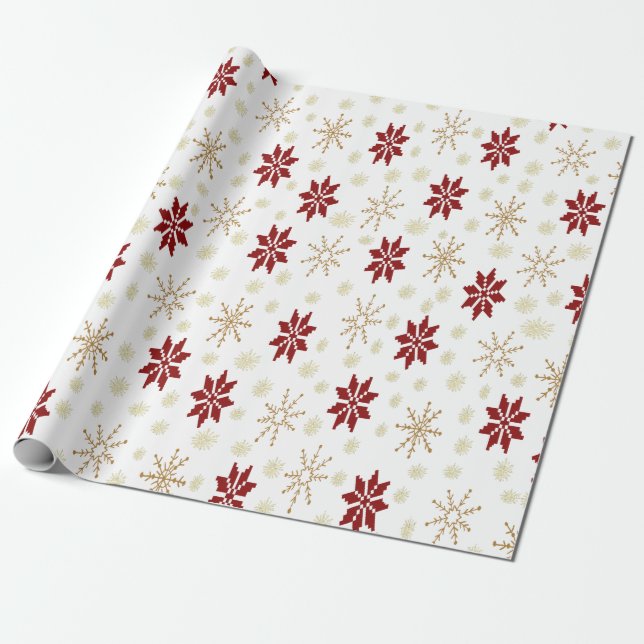 Papel De Regalo Navidades (Desenrollado)