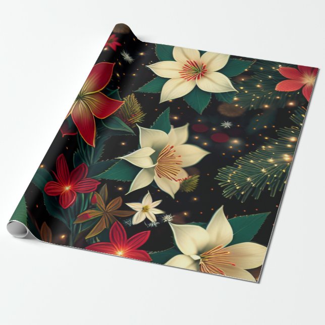 Papel De Regalo Navidades (Desenrollado)