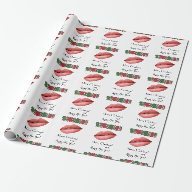 Papel De Regalo Navidades (Desenrollado)