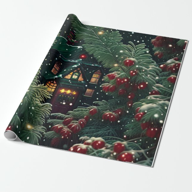 Papel De Regalo Navidades (Desenrollado)