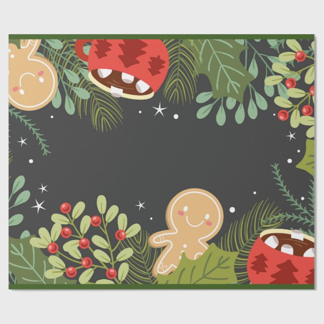Papel De Regalo Navidades (Superficie plana)