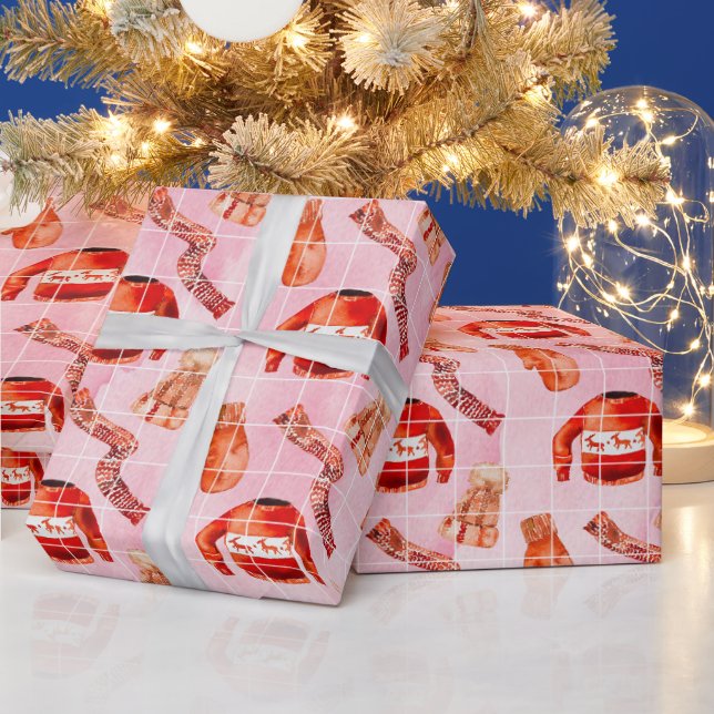 Papel De Regalo Navidades acogedores Sweater Holiday (Vacaciones)