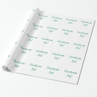 Papel De Regalo Navidades Alegran el Holiday Green Font