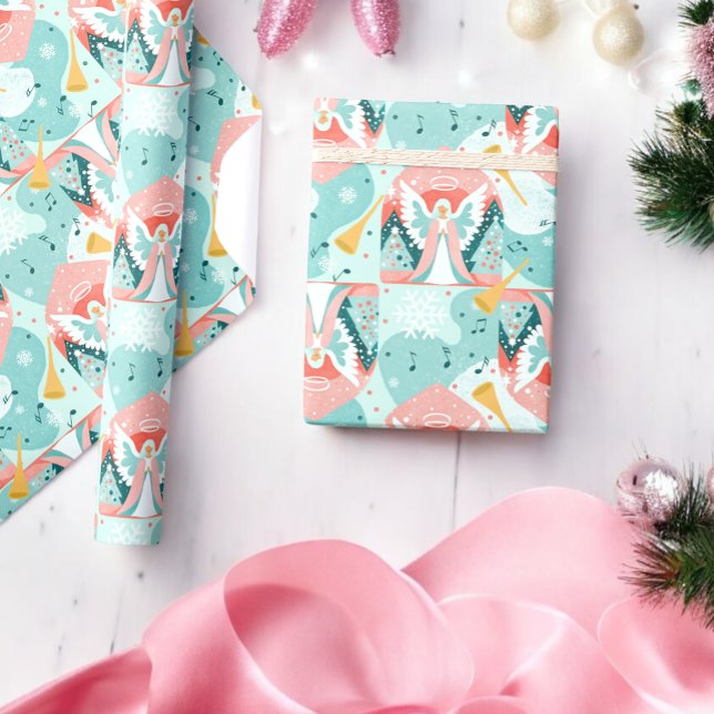 Papel De Regalo Navidades Angel Fanfariel (Subido por el creador)