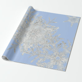 PAPEL DE REGALO NAVIDADES ARRASTRANDO WILSON BENTLEY SNOWFLAKES