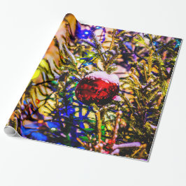 Papel De Regalo Navidades Ball Red