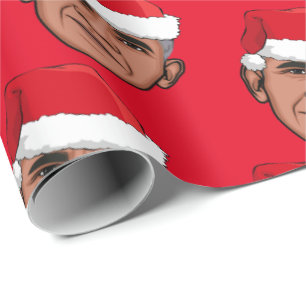 Papel De Regalo Navidades BARACK OBAMA
