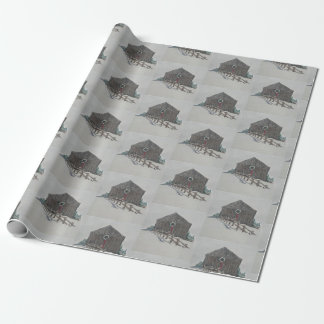 Papel De Regalo Navidades Barn Gift Wrap