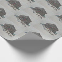 Navidades Barn Gift Wrap
