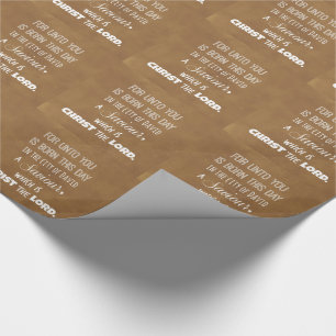 Papel De Regalo Navidades Biblia Verse
