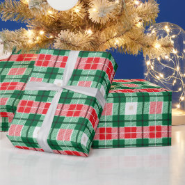 PAPEL DE REGALO NAVIDADES BLANCOS VERDES ROJOS COLOCAN PATRONES