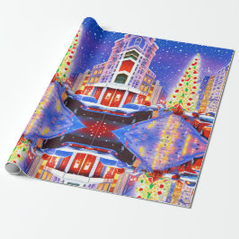Papel De Regalo Navidades Bliss