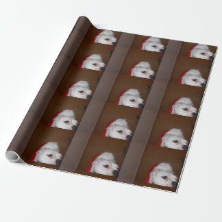 Papel De Regalo Navidades boxeadores blancos