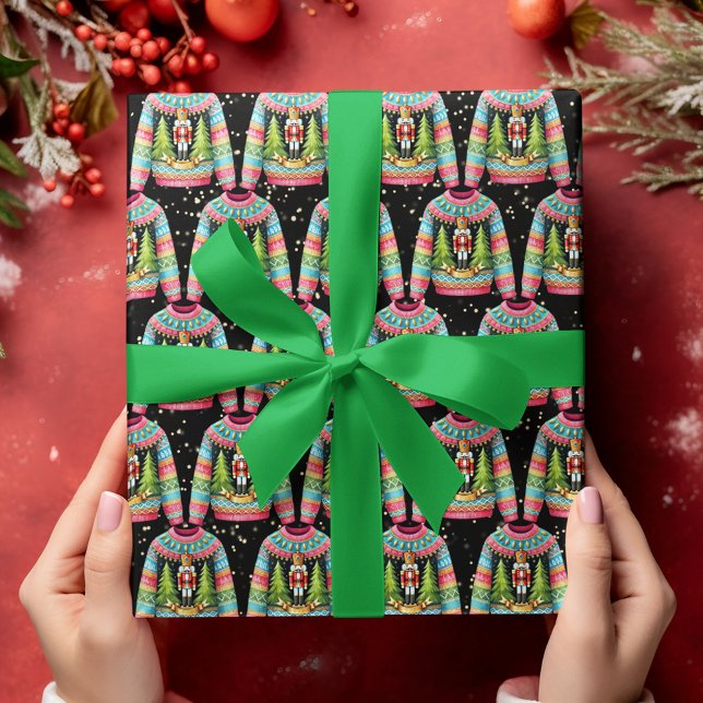 Papel De Regalo Navidades burdos Navidades feos y payasos suéteres (Subido por el creador)