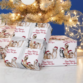 Papel De Regalo Navidades Cachorros