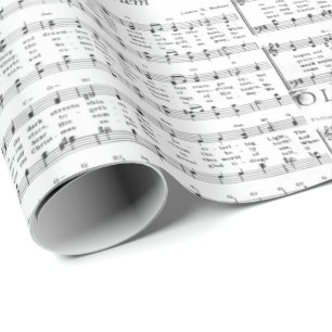 Papel De Regalo Navidades Carol Sheet Music