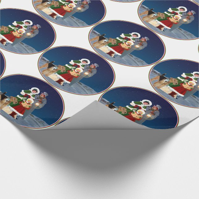 Papel De Regalo Navidades Carols (Esquina)