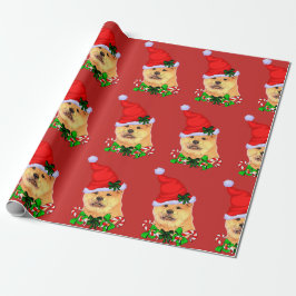 Papel De Regalo Navidades Chow Chow