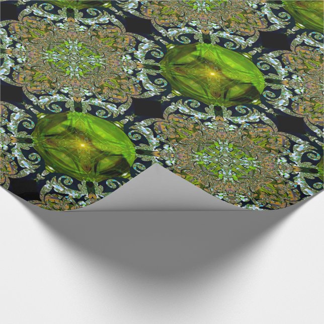 Papel De Regalo Navidades Clásicos Elegantes de Komorebi (Esquina)