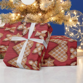 Papel De Regalo Navidades Clásicos Rojos