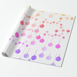 Papel De Regalo Navidades coloridos y festivos colgando adornos mo