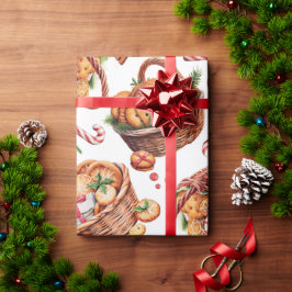 Papel De Regalo Navidades Cookie Baskets