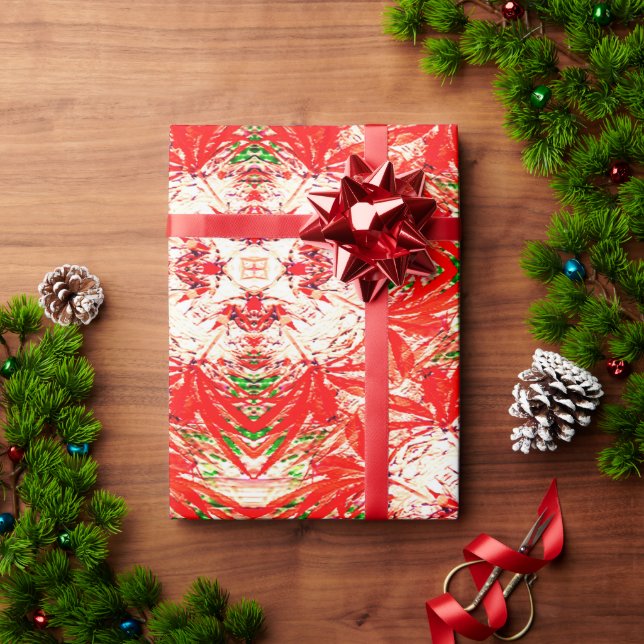 Papel De Regalo Navidades coronas...... (Regalo de vacaciones)