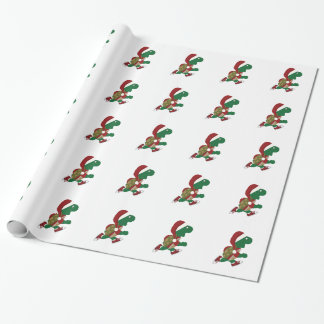 Papel De Regalo Navidades corriendo tortuga