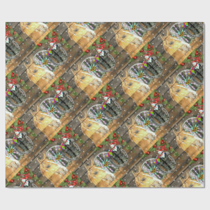Papel De Regalo Navidades Cowboy Boots Garland