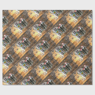 Papel De Regalo Navidades Cowboy Boots Horseshoe