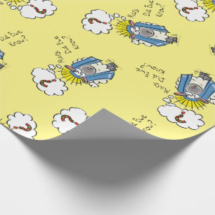 Papel De Regalo Navidades cristianos graciosos Personalizado de ov