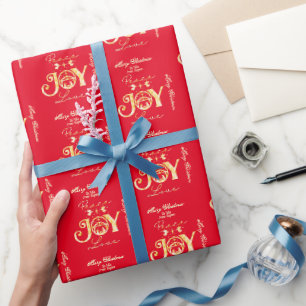 Papel De Regalo Navidades cristianos Natividad Oro R Paz Alegría