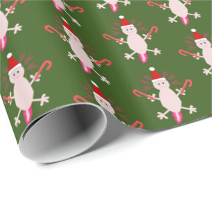Papel De Regalo Navidades Cute Axolotl Patterl