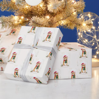 Papel De Regalo Navidades Cute Bunny Rabbit Regalo de vacaciones d