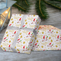 Navidades Cute Gnome Merry Vegan