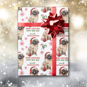 Papel De Regalo Navidades Cute Pekingese