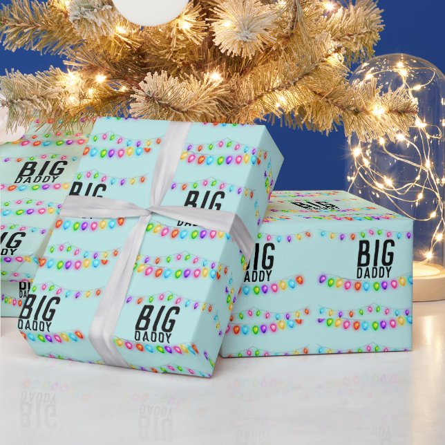 Papel De Regalo Navidades DAD BIG DADDY (Vacaciones)