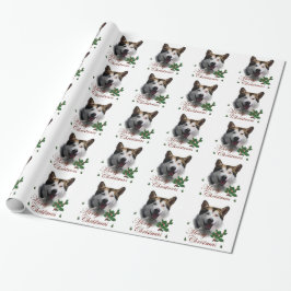 Papel De Regalo Navidades de Alaskan Malamute