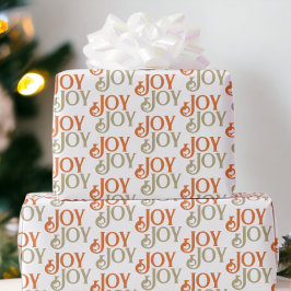 Papel De Regalo Navidades de Alegría Moderna