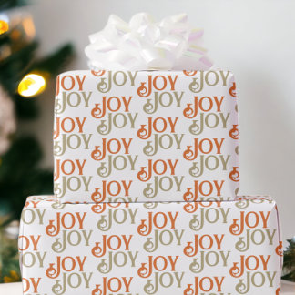 Papel De Regalo Navidades de Alegría Moderna