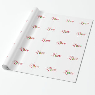Papel De Regalo Navidades de amor Wreath Holiday Xmas Design
